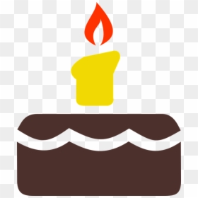 Biểu Tượng Bánh Sinh Nhật, HD Png Download - birthday cake icon png