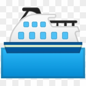 Ferry Emoji, HD Png Download - ship icon png