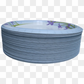 Paper Disposable Item Png, Transparent Png - stack of plates png