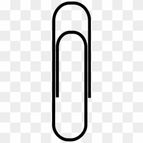 Drawing Of A Paperclip, HD Png Download - binder clips png