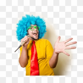 Clown, HD Png Download - karaoke singer png