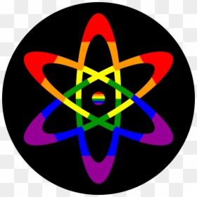 White Atom Icon Png, Transparent Png - chemistry icon png