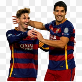 Messi Y Suarez Png, Transparent Png - luis suarez png