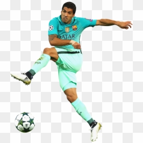 Kick Up A Soccer Ball, HD Png Download - luis suarez png