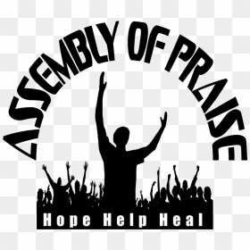 Silhouette, HD Png Download - praise silhouette png