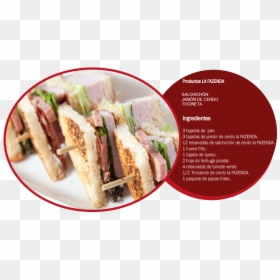 Receta De Club Sandwich, HD Png Download - club sandwich png