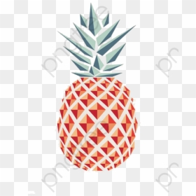Pineapple Geometric Art, HD Png Download - black and white pineapple png
