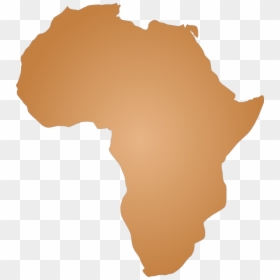 Africa Map Silhouette Png, Transparent Png - africa silhouette png