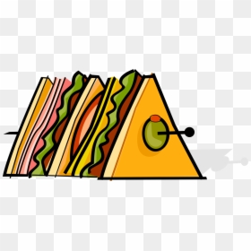 Finger Food Vector, HD Png Download - club sandwich png