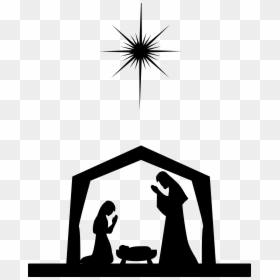 Nativity Silhouette Transparent, HD Png Download - africa silhouette png