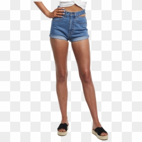 Sandal, HD Png Download - jean shorts png