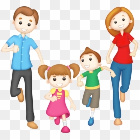 Family Clipart Png, Transparent Png - family cartoon png