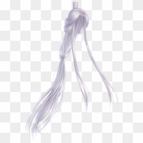Sketch, HD Png Download - hair with bangs png