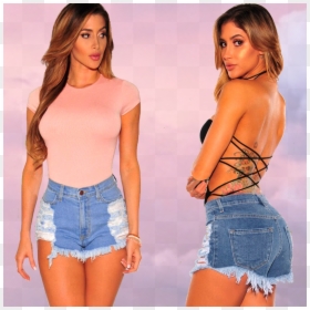 Shorts, HD Png Download - jean shorts png