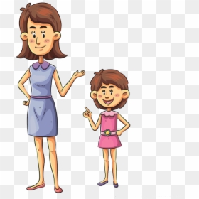 Family Vector Character, HD Png Download - family cartoon png