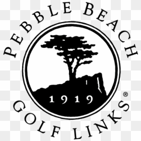 Pebble Beach Golf Course Logo, HD Png Download - golf course png