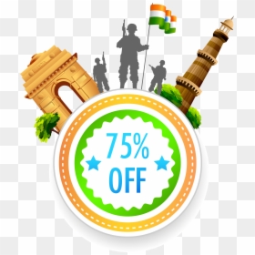 Indian Flag In 1857, HD Png Download - independence png