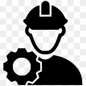 Icon Engineer, HD Png Download - hard hat icon png