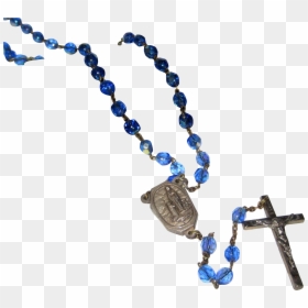 Blue Rosary Transparent Background, HD Png Download - holy water png
