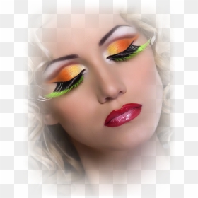 Gothic Eye Makeup, HD Png Download - tubes femmes png