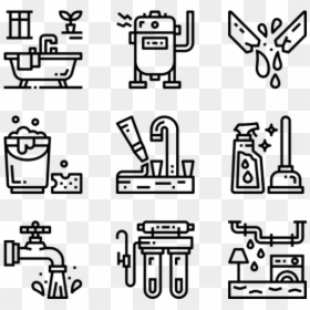 Plumbing Pipes Vector Png, Transparent Png - water drop icon png