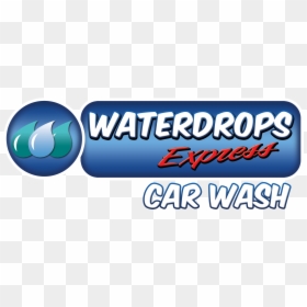 Water Drops Car Wash, HD Png Download - water drop icon png