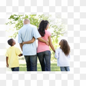 Family Walk Png, Transparent Png - african american people png