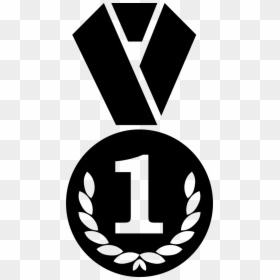 Medal Number 1 Icon, HD Png Download - number 1 icon png
