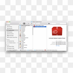 Uninstall Creative Cloud, HD Png Download - adobe icon png