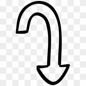 Clip Art, HD Png Download - downward arrow png