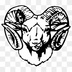 Rockville High School Ram, HD Png Download - goat skull png
