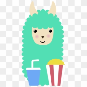 Sad Llama Cartoon, HD Png Download - grimace png