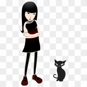 Cartoon, HD Png Download - cat girl png