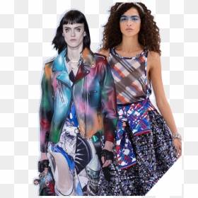 Girl, HD Png Download - louis vuitton pattern png