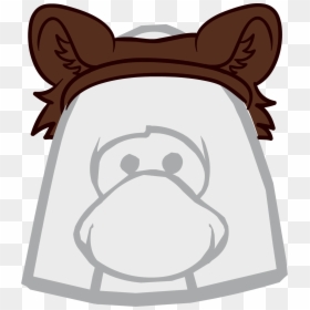 Club Penguin Blonde Hair Png, Transparent Png - cat ear png