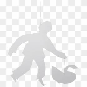 Shadow, HD Png Download - swan silhouette png
