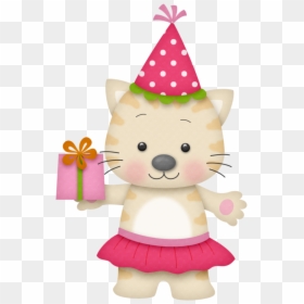 Feliz Cumpleaños Blanquita Gif, HD Png Download - cat girl png