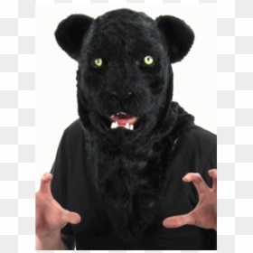 Black Panther Cat Mask, HD Png Download - cat ear png