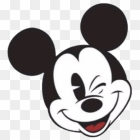 Mickey Mouse Face, HD Png Download - minnie mouse face png