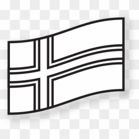 Iceland Flag Clipart Black And White, HD Png Download - iceland flag png