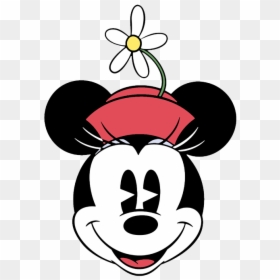 Minnie Mouse Vintage, HD Png Download - minnie mouse face png