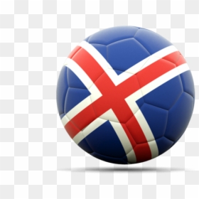 Iceland Flag Ball Png, Transparent Png - iceland flag png