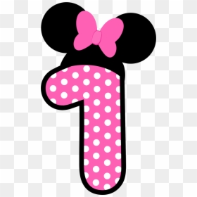 Minnie Mouse Numero 1, HD Png Download - minnie mouse face png