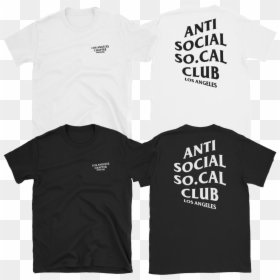 Active Shirt, HD Png Download - anti social social club logo png