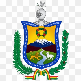 Escudo De La Paz Vector, HD Png Download - bolivia flag png