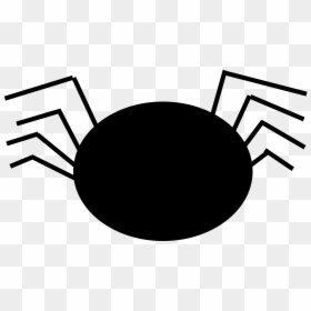 Araña Halloween En Png, Transparent Png - spider silhouette png