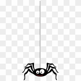 Паук Пнг Хэллоуин, HD Png Download - spider silhouette png