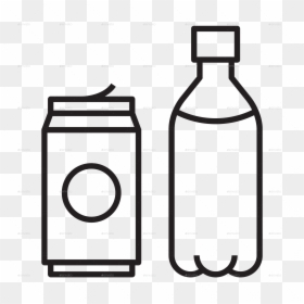 Vector Graphics, HD Png Download - water bottle icon png