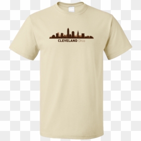 Jesus Shaves T Shirt, HD Png Download - cleveland skyline png