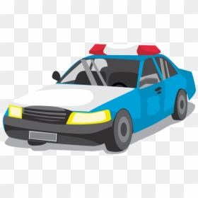 Dibujos Autos De Policia, HD Png Download - car icon vector png